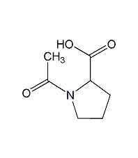 N-乙酰－L-脯氨酸結(jié)構(gòu)式