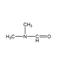 N,N-二甲基甲酰胺結構式